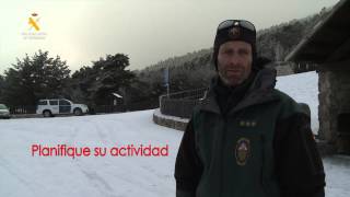 Consejos de la Guardia Civil para actividades de montaa en poca invernal