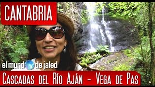 Espectaculares cascadas en el can del RO AJN en VEGA DE PAS | CANTABRIA
